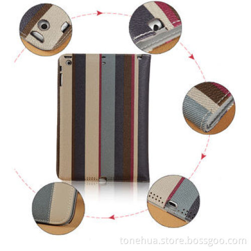 Fashion Stripe Case for Tablet PC and iPad Air